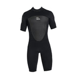 Maxbell Adults Wetsuit Scuba Diving Suit Short Sleeve for Canoeing Dive Surfing Men Black XXXL