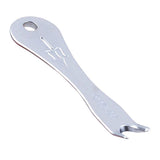 Max Maxb Guitar Bridge Pin Puller Key Chain Silver