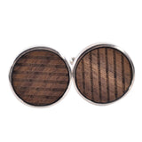 Max Mens Cufflinks and Cuff Link with Presentation Box Stripe