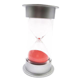 Max 25Minutes Sand Timer Kitchen Yoga Clock Hourglass Home Decor Kids Toy Red