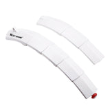 Maxbell Foldable Bicycle Bike Mudguard Adjustable Front Rear Mud Guard White
