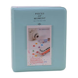 Maxbell 64-pocket Photo Album for fujifilm instax mini 8, 9 7s 50 90 Film Light Blue