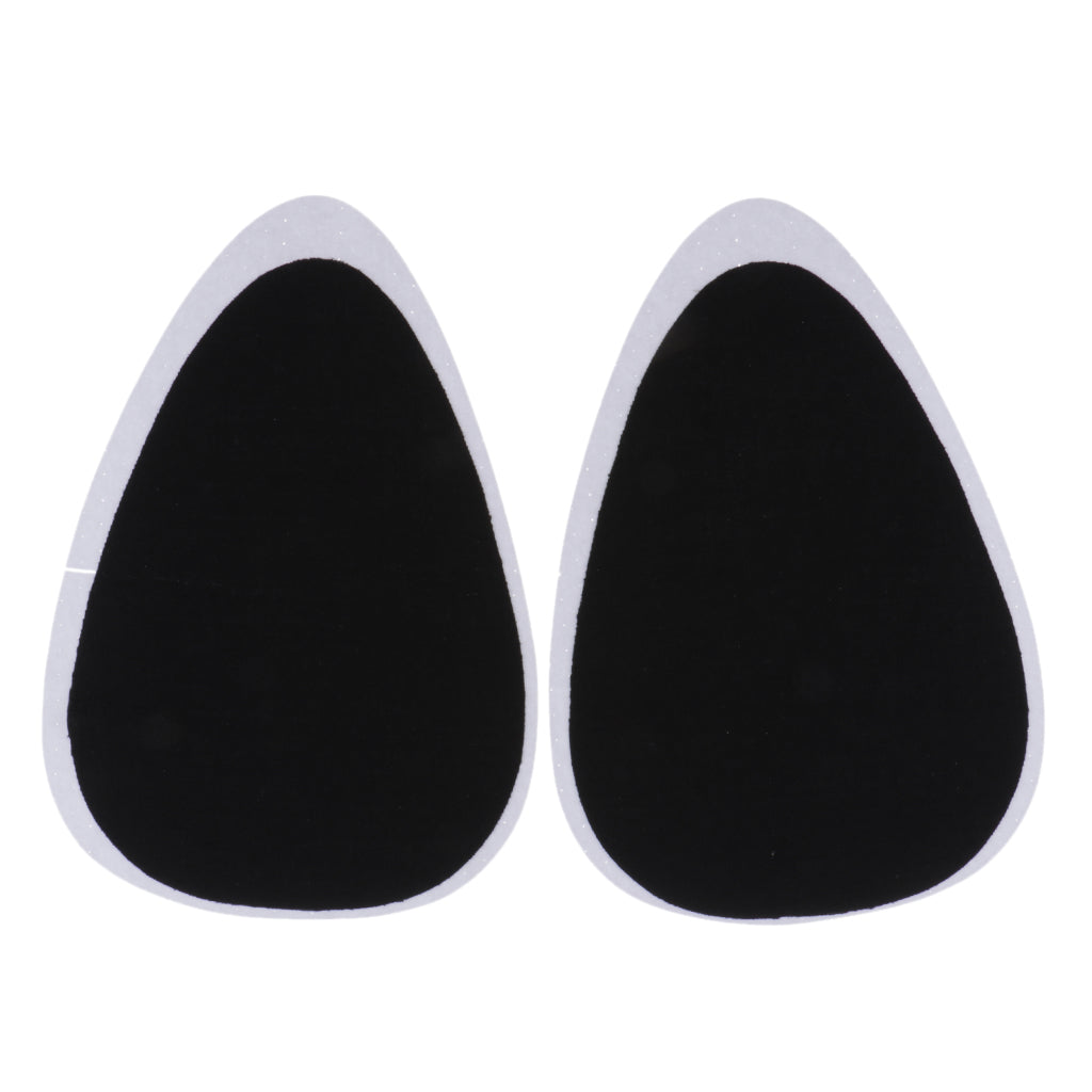 Max Maxb Silicone Water Drop Breast Lift Nipple Covers Pasties Triangle Black for D38