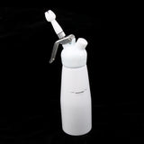 Maxbell Aluminium Alloy Butter Cream Whipper Dispenser Coffee Dessert 0.5L White