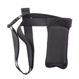 Maxbell Single Massage Bottle Holster Waist Black for Massage Lotion Pump Bottle Bag