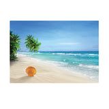 Maxbell Aquarium Landscape Poster Fish Tank Beach Background Backdrop Sticker XS