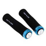 Maxbell 2 Pieces Bike Bicycle MTB Handlebar Grips Anti-slip Sponge Handle Grip Blue