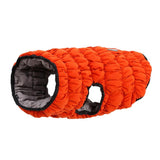 Max Cute Design Pet Dog Puppy Winter Warm Coat Pet Comfort Jacket Orange L