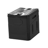 Maxbell Portable Folding Toilet Travel Potty with Lid for Fishing Long Trips Hiking