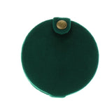 Max Cute Double Sided Travel Folding Pocket Compact Round Makeup Cosmetic Mirror Dark Green