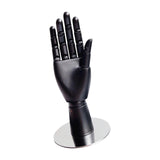 Maxbell Mannequin Hand Moveable for Sketching Jewelry Display Home Office Decoration Black