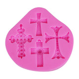 Maxbell Silicone Easter Mold Chocolate Jelly Candy Mould Pink Fondant Cake Mold #2