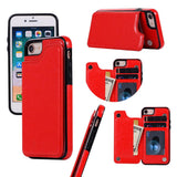 Max Simple Phone Back Cover For iPhone7/8 Series Red iPhone8 iPhone7