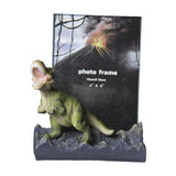Maxbell Cute Dinosaur Photo Frame Ornament Table Decor Gift Home Photograph Art Green