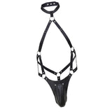 Maxbell Sexy Hollow Cage Harness Strappy Bodysuit