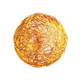 Maxbell Hanging Pendant Lighting Lampshade Reading Light Metal Wire Light Cage Cover Aureate 20cm