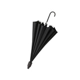 Maxbell Long Handle Umbrella Auto Open Weatherproof Travel Umbrella Rain Umbrellas Black