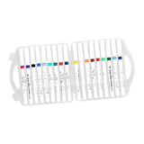 Maxbell Paint Markers Smooth Quick Drying Acrylic Paint Pens for Ceramic Canvas Wood 18 Colors