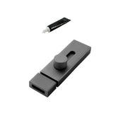 Maxbell Door Latch Sliding Lock Barrel Bolt Latch for Interior and Outdoor Yard 100mm Gray