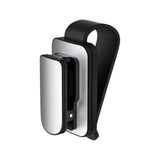 Maxbell sun Visor Sunglasses Clip Organizer Space Saving for Auto SUV Black Argent