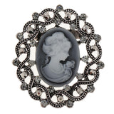 Maxbell Fashion Women Pin Alloy Flower Brooches Pins Accessories for Wedding Gifts B