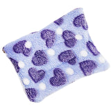 Maxbell 15x20cm Small Pet Sleeping Warm Playing Cushion for Winter Use Soft Washable Purple