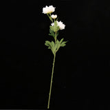 Maxbell Artificial Clematis Flower Leaf Home Wedding Decor Bridal Bouquet Champagne