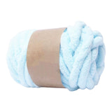 Maxbell Thick Chunky Yarn Hand Knitting DIY Weight Yarn for Throw Rug Making Weaving light blue