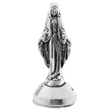 Max Madonna christ Statue Figurine for car home chapel Decor Silver