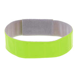 Maxbell Outdoor Sports Reflective Wristband Armband Leg Strap Fluorescent yellow