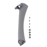 Maxbell Right Inner Door Panel Handle For BMW E90 3-Series Sedan, Wagon 04-12 Gray