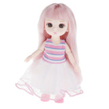 Maxbell 13 Jointed Female Doll Body Part for 16cm BJD Doll Replacements J