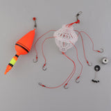 Max Explosive Fishing Hooks Spherical Feeder with Sharpened Fishhooks A