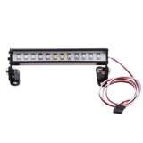 Max 93mm Length 12 Leds Roof Lights Bar for 1/16 1/12 RC Trucks D White Blue Red
