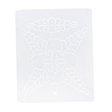 Maxbell Plasitc Quilting Template Stencils for Embroidery Patchwork Sewing Craft 2#
