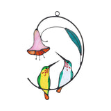 Maxbell Window Hanging for Office Sofa Background sun catcher Outdoor Garden Decor Green