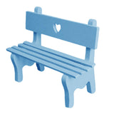 Max Bench Shape Wooden Eyeglass Sunglass Holder Retainer/Spectacle Holder Blue