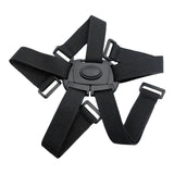 Maxbell Folding Bike Carrier Bracket Belt Support Stand Front Bag Holder Rack Strap Black