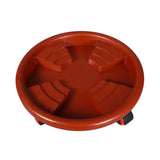 Maxbell Pot Caddy Wheels Pot Trolley Flower Pot Mover Trolley Rolling Plant Stand Outer Dia 36cm