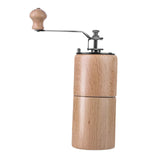 Maxbell Manual Coffee Grinders Adjustable Easy to Settings for Home Pepper Espresso Beech Small