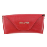 Max Portable Sunglasses Case  Pouch Soft Eye Glasses Case for Women Men Red