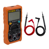 Max Auto Ranging LCD Digital Clamp Meter Tester Multimeter w/ Test Leads  orange