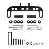 Maxbell Plastic Dual Exhaust Pipe & License Bracket for 1/10 RC Racing Drifts Car