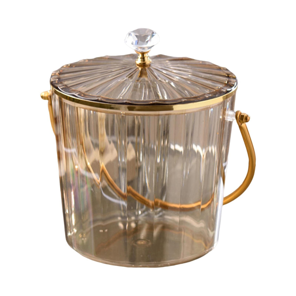 Maxbell Drink Fridge Dispenser 2.2L Lemonade Dispenser for Fridge Wedding Restaurant Aureate With Lids