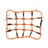 Max Maxb 1/8 1/10 Scale RC Luggage Net for RC Crawler Truck Car Roof Rack Orange