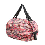 Maxbell Shopping Bags Foldable Waterproof Grocery Bags Travel Storage Bag Pink