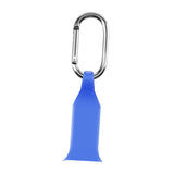 Maxbell Nurse Carabiner Silicone Band Strap Fit for iWatch 4 5 6 Blue 42 or 44mm