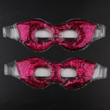 Max 2 Pieces Gel Eye Mask Cold Pack for Reduces Dry Puffy Relieves Dark Circles