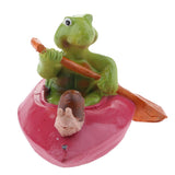 Max Water Floating Turtle Lotus Leaf Ornament Pond Decor 8 Rose Red Raft Turtle
