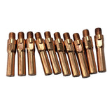 Max 10pcs Gas Shielded Welding Fitting Conductive Tip for Welding H-1